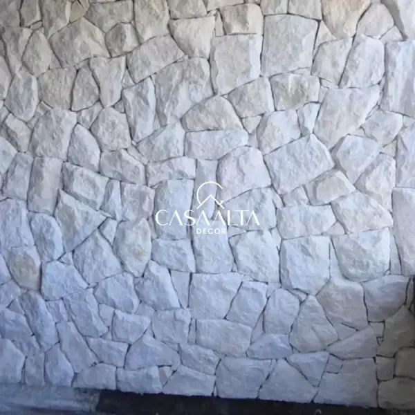 PEDRA MOLEDO - SUPER BRANCA SERRADA <br> Diversos Formatos <br> (valor por m²)