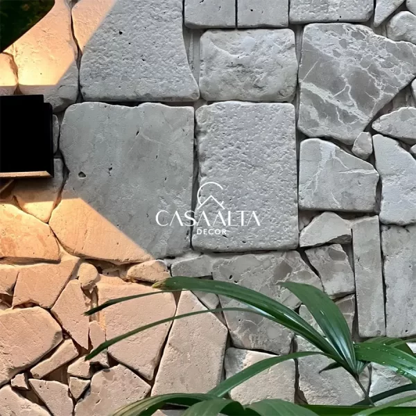 TRAVERTINO NACIONAL – ANTICATO ORGÂNICO <br> Diversos Formatos <br> (valor por m²)