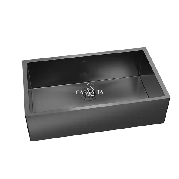 Cuba Primaccore Farm Sink PVD Grey 90445
